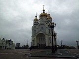 市内のロシア正教プレオブラジェンスキー聖堂