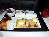 機内食の朝食