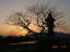 春野町の夕陽@