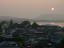 屋島に落ちる夕陽